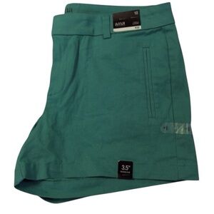 🌹NWT/ANA TWILL MARINE GREEN SHORTS